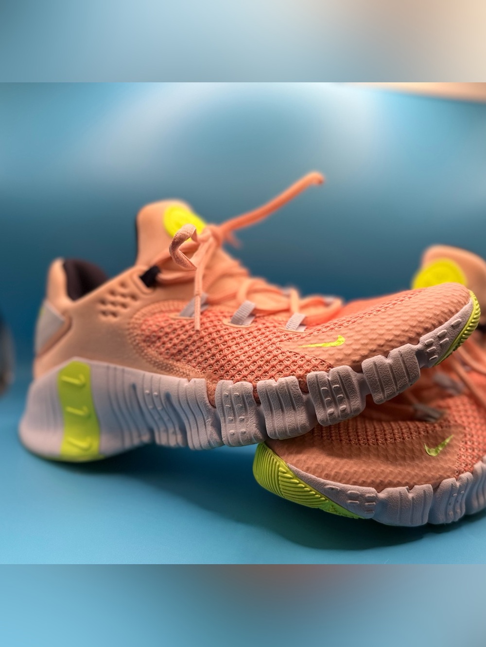 Nike Free Metcon 4 Women’s Training Shoes-ArcticOrange/Lime Green Cross Trainers